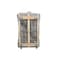 Steele Canvas Basket 10 BU Permanent Truck Blue Vinyl w/Grey Vinyl - 3in Casters 9210VBLUVGRYW3 - alternate 3